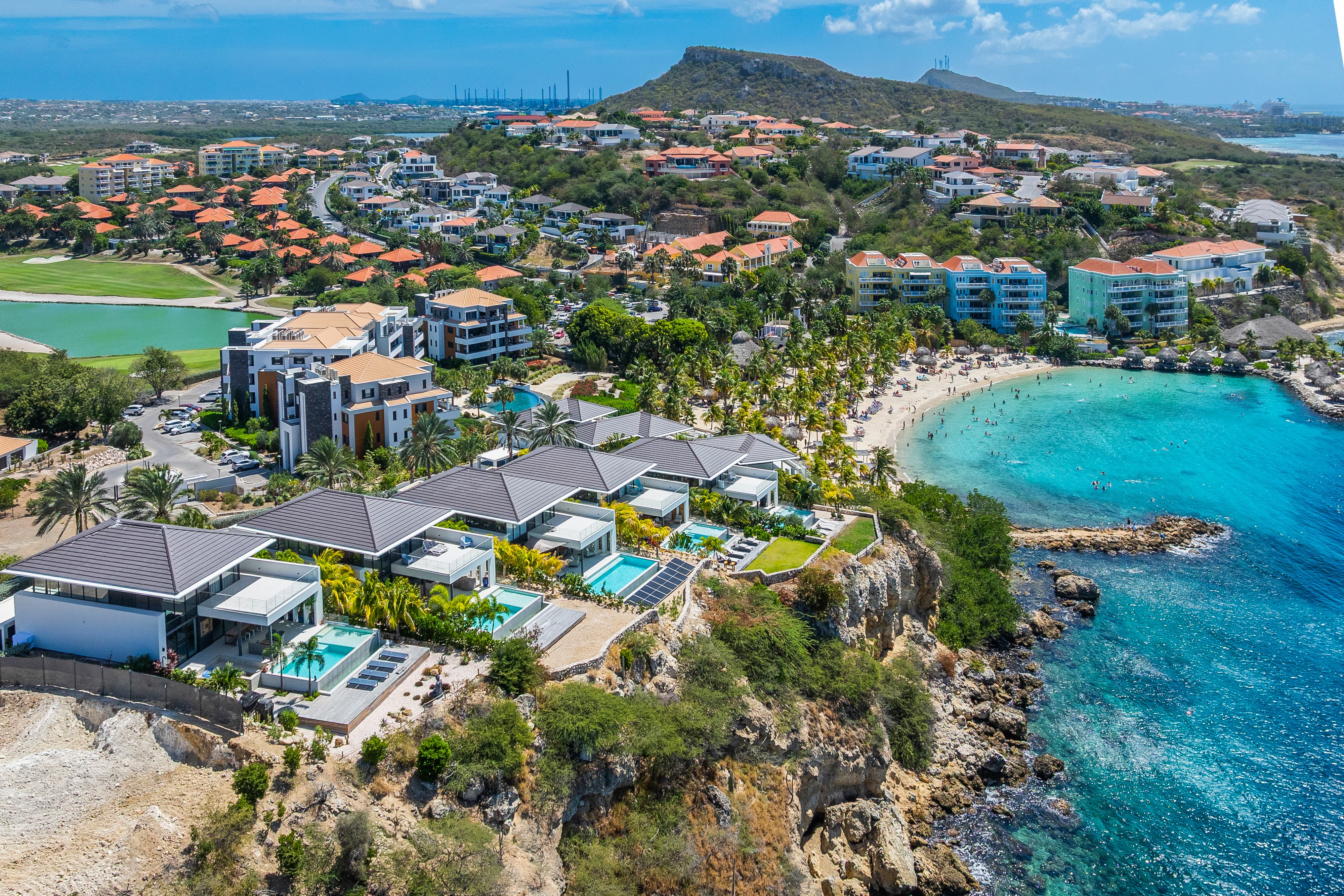 Holland House - Blue Bay - on a cliff with a phenomenal sea view